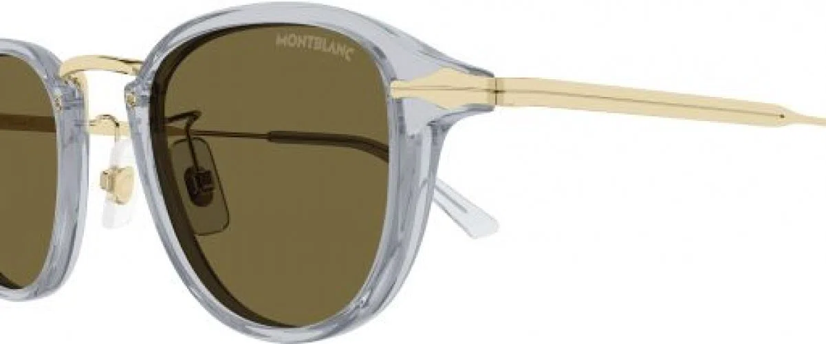 Montblanc MB0336S Sunglasses - Havana - view 6